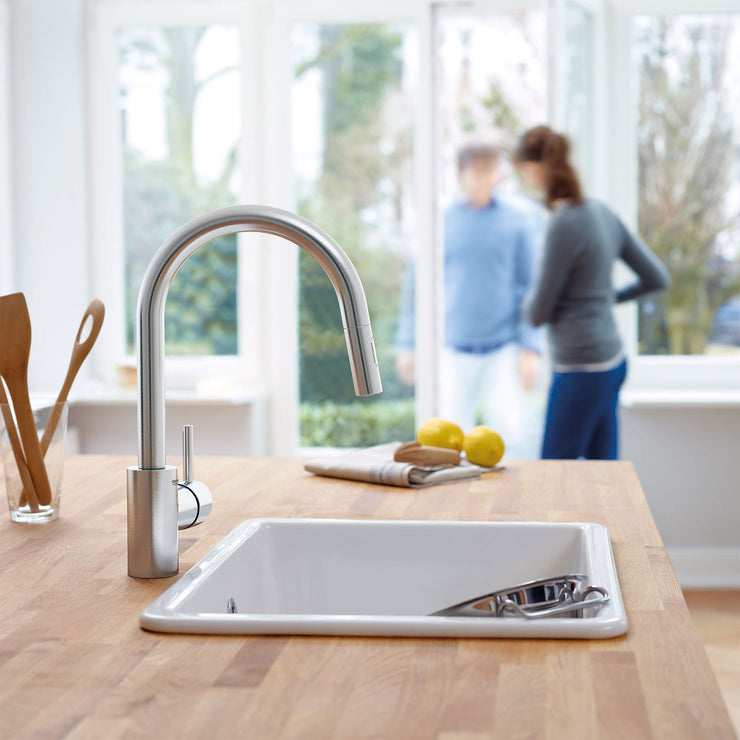 Grohe Concetto Pull-Down Dual Spray Kitchen Faucet