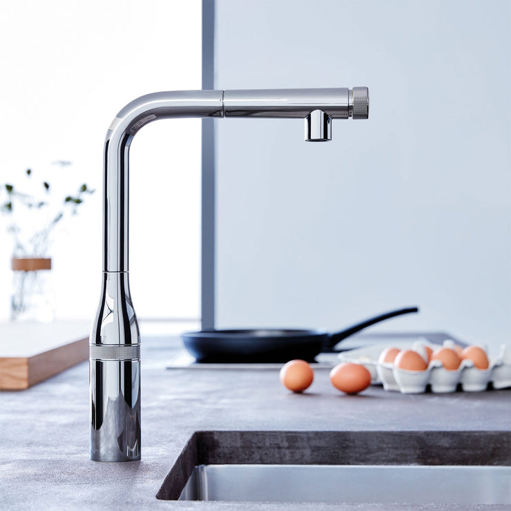 Grohe Essence SmartControl Pull-Out Kitchen Faucet