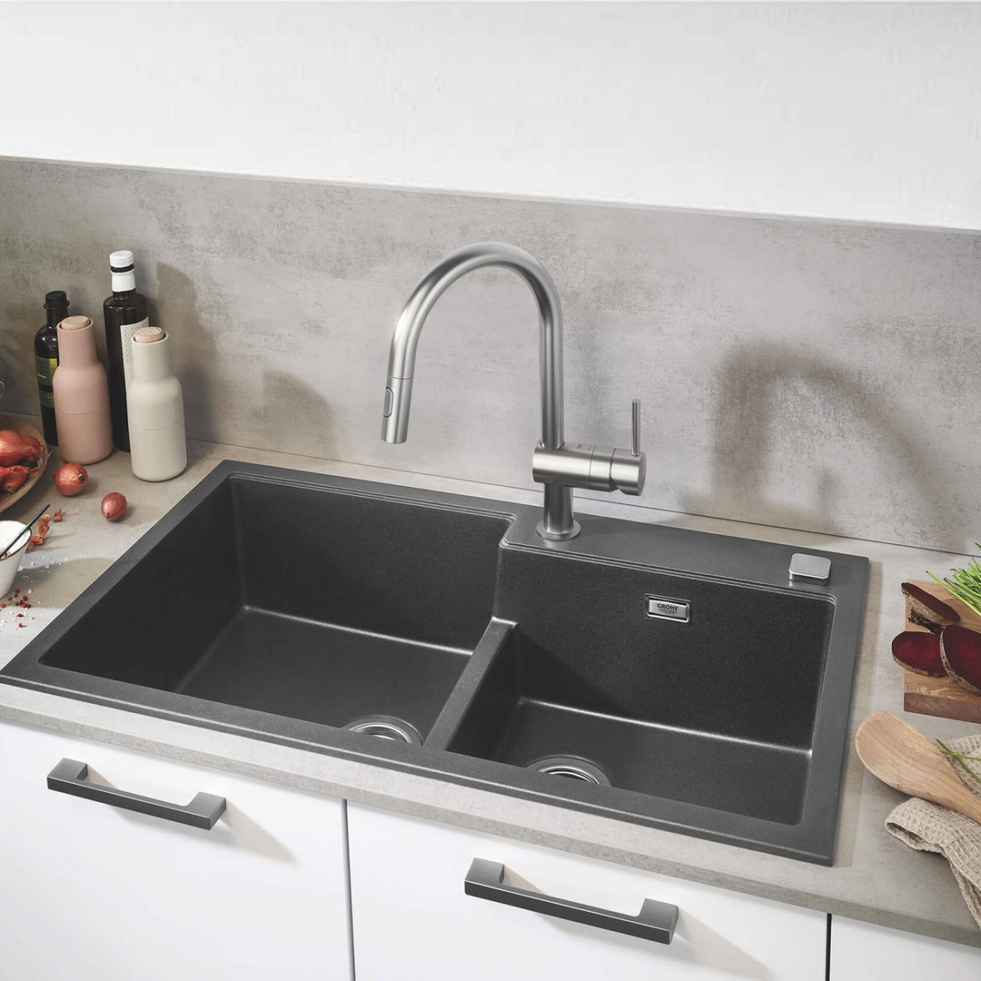 Grohe Minta Pull-Down Dual Spray Kitchen Faucet