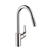 Hansgrohe Focus HighArc 2-Spray Pull Down Kitchen Faucet