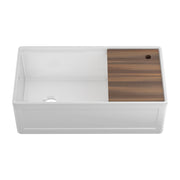 Home Refinements by Julien Fira Single Bowl Kitchen Sink with Accessory