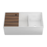 Home Refinements by Julien Fira Double Bowl Kitchen Sink with Accessory