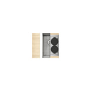 Home Refinements by Julien SmartStation Single Bowl Kitchen Sink