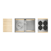 Home Refinements by Julien SmartStation Single Bowl Kitchen Sink