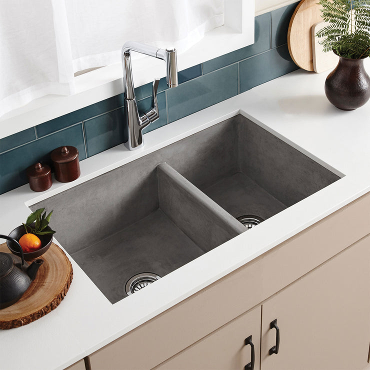 Native Trails Farmhouse Double Bowl Kitchen Sink