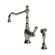 Rubinet Raven Single Control Kitchen Faucet with Hand Spray