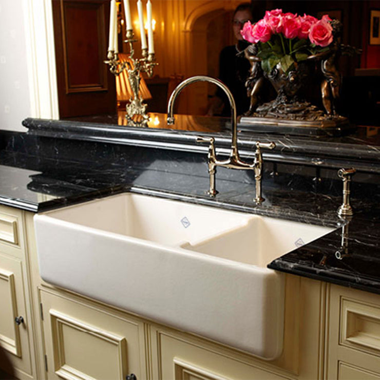 Shaw Edgworth Double Bowl Kitchen Sink