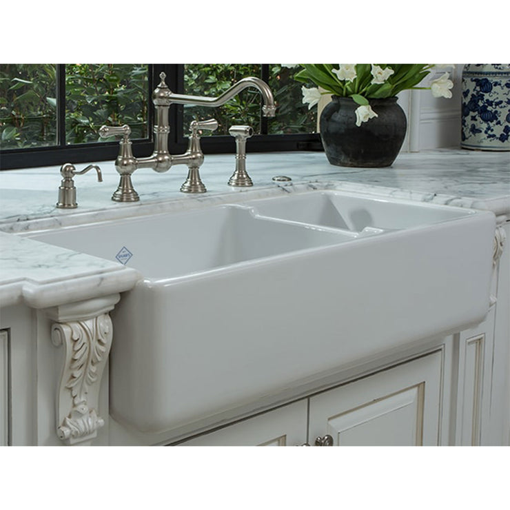 Shaw Edgworth Double Bowl Kitchen Sink