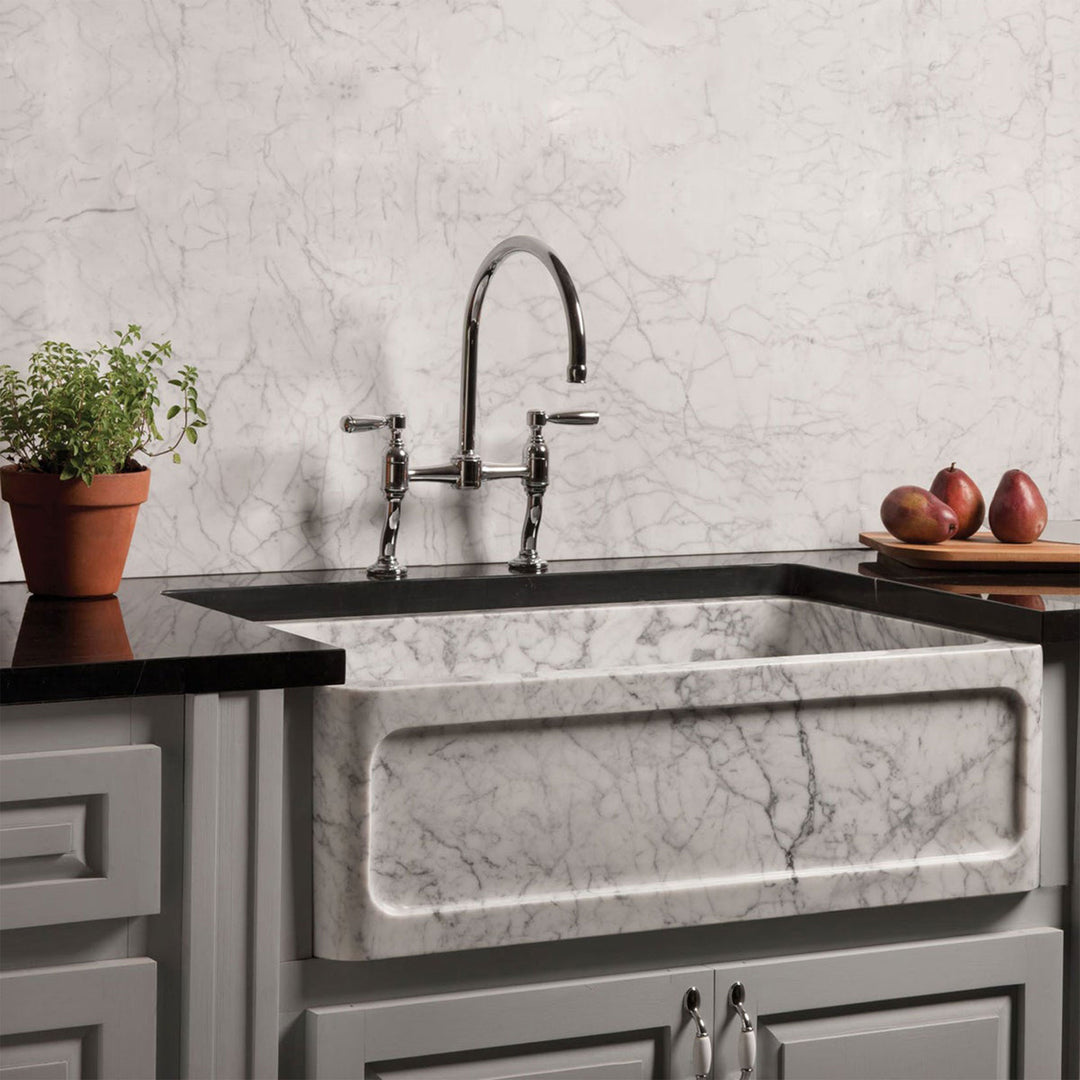 Stone Forest New Haven Farmhouse Kitchen Sink