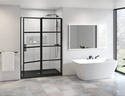 Fleurco Latitude Pivot Shower Door In-Line