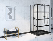Fleurco Latitude Pivot Shower Door Two-Sided Cube