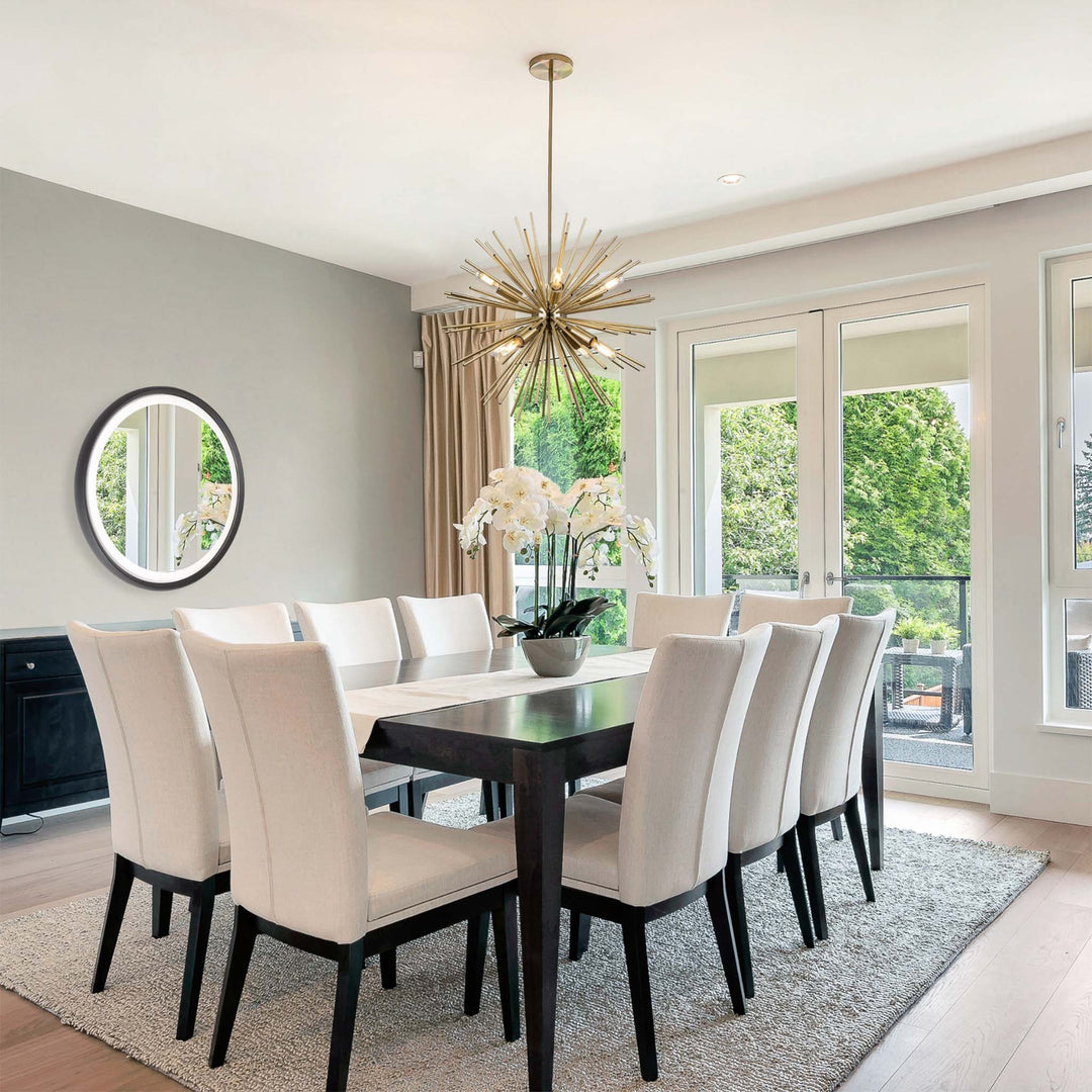 Artcraft Sunburst Chandelier