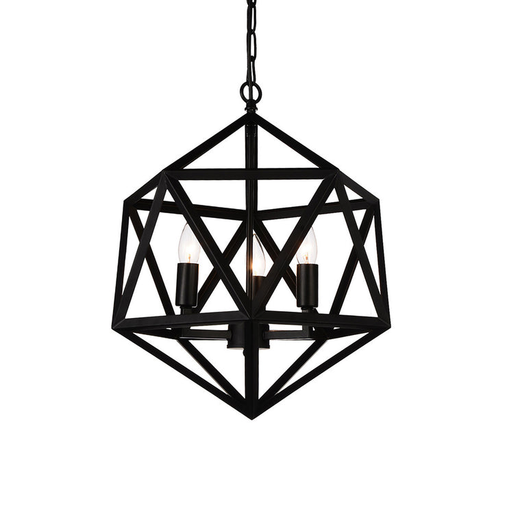 CWI Lighting Amazon 3-Light Chandelier