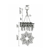 CWI Lighting Anita 6-Light Chandelier