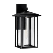 CWI Lighting Crawford 1-Light Black Outdoor Wall Light