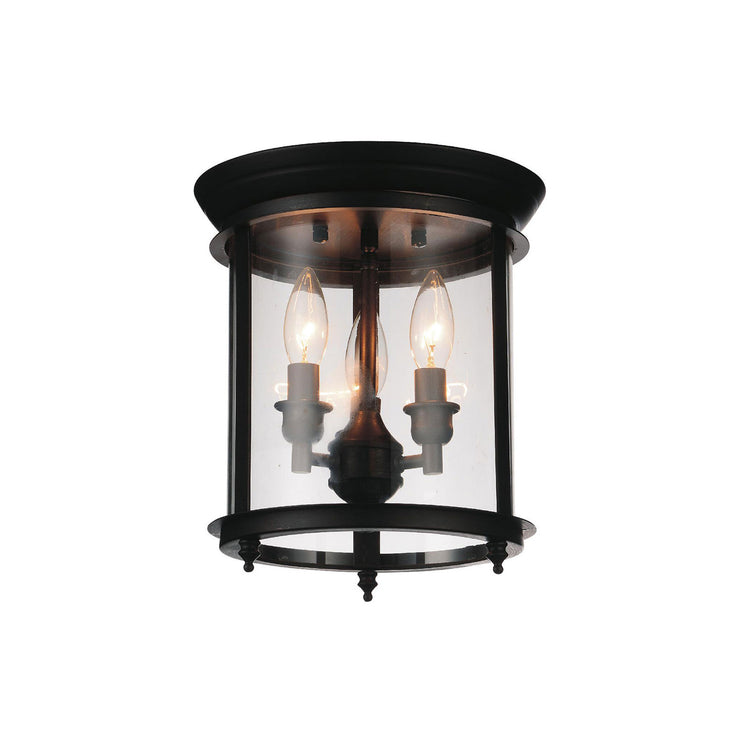 CWI Lighting Desire 3-Light Flush Mount