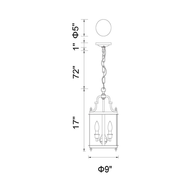 CWI Lighting Desire 3-Light Pendant
