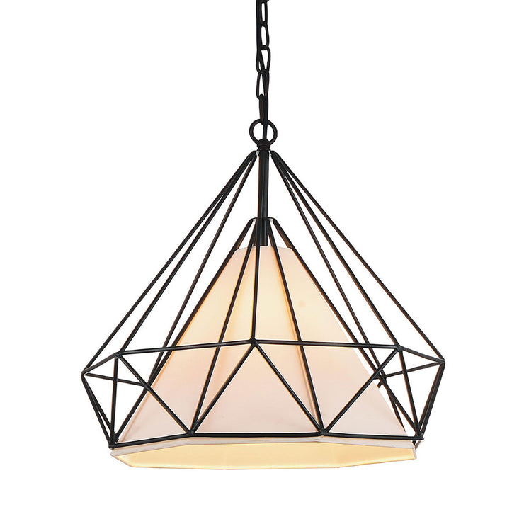 CWI Lighting Diamond 1-Light Chandelier
