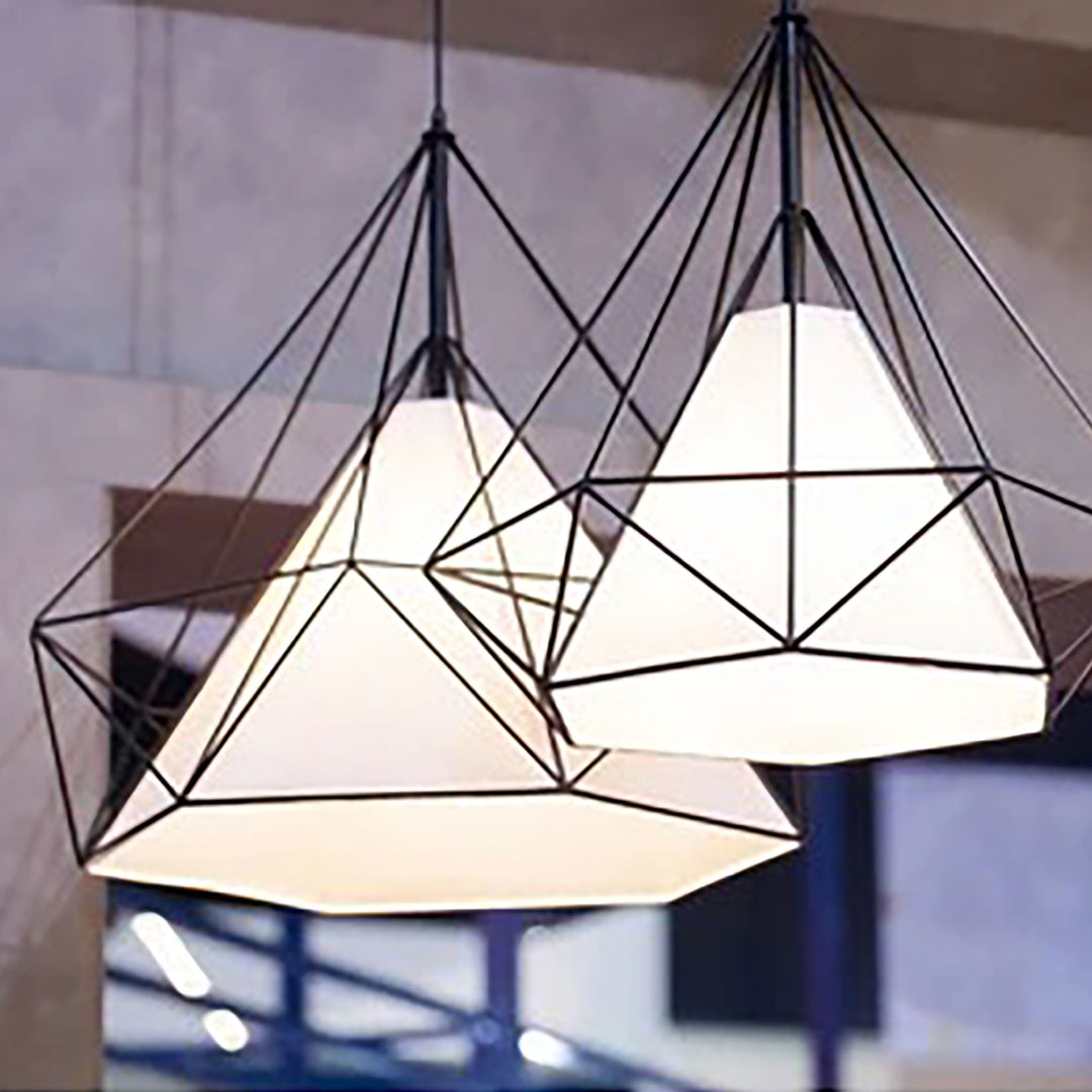 CWI Lighting Diamond 1-Light Chandelier