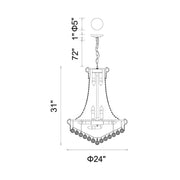 CWI Lighting Empire 8-Light Chandelier