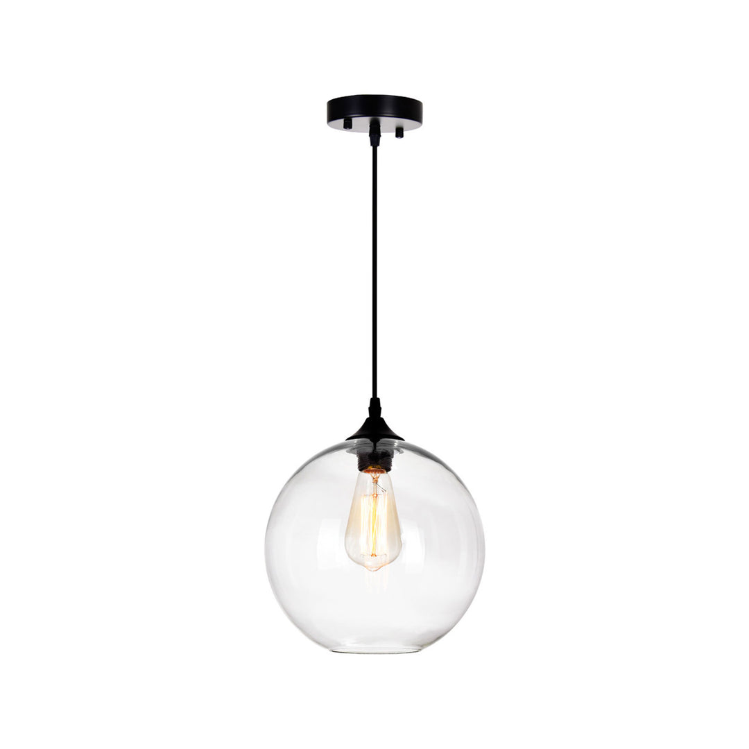 CWI Lighting Glass 1-Light Pendant