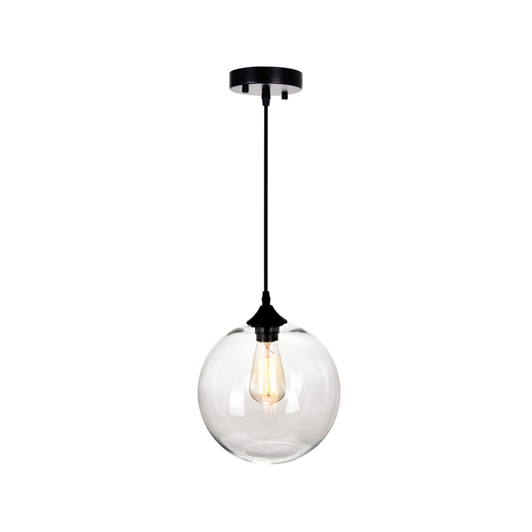 CWI Lighting Glass 1-Light Pendant