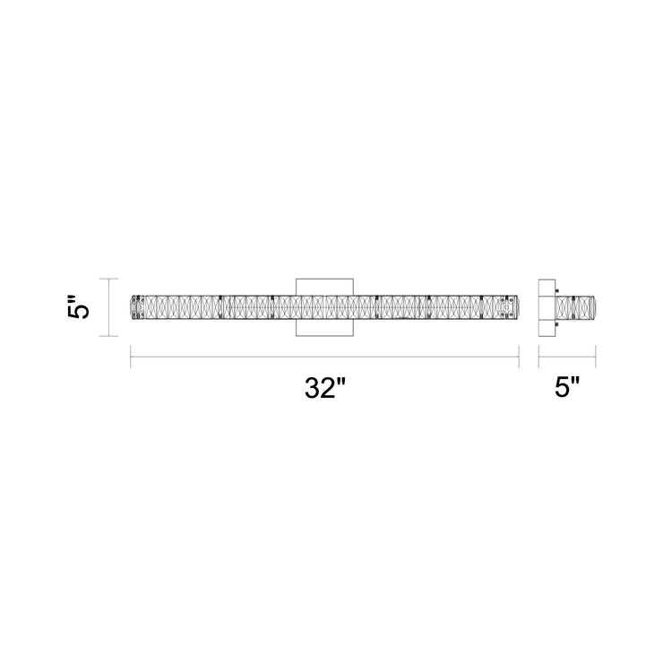 CWI Lighting Milan LED Wall Sconce