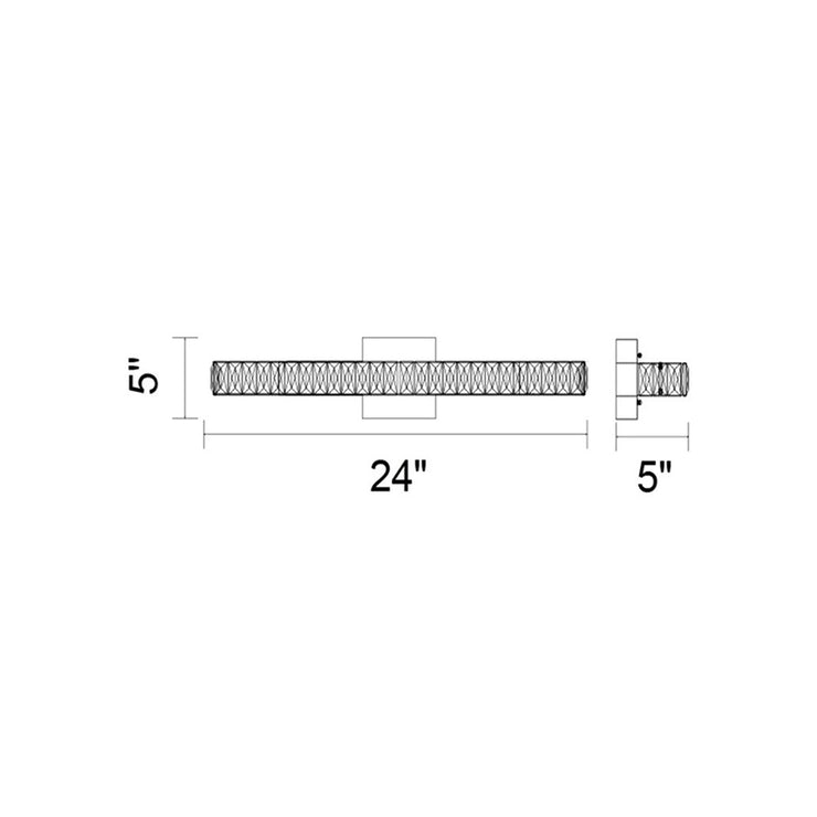 CWI Lighting Milan LED Wall Sconce