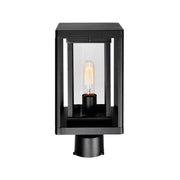 CWI Lighting Mulvane 1-Light Black Outdoor Lantern Head