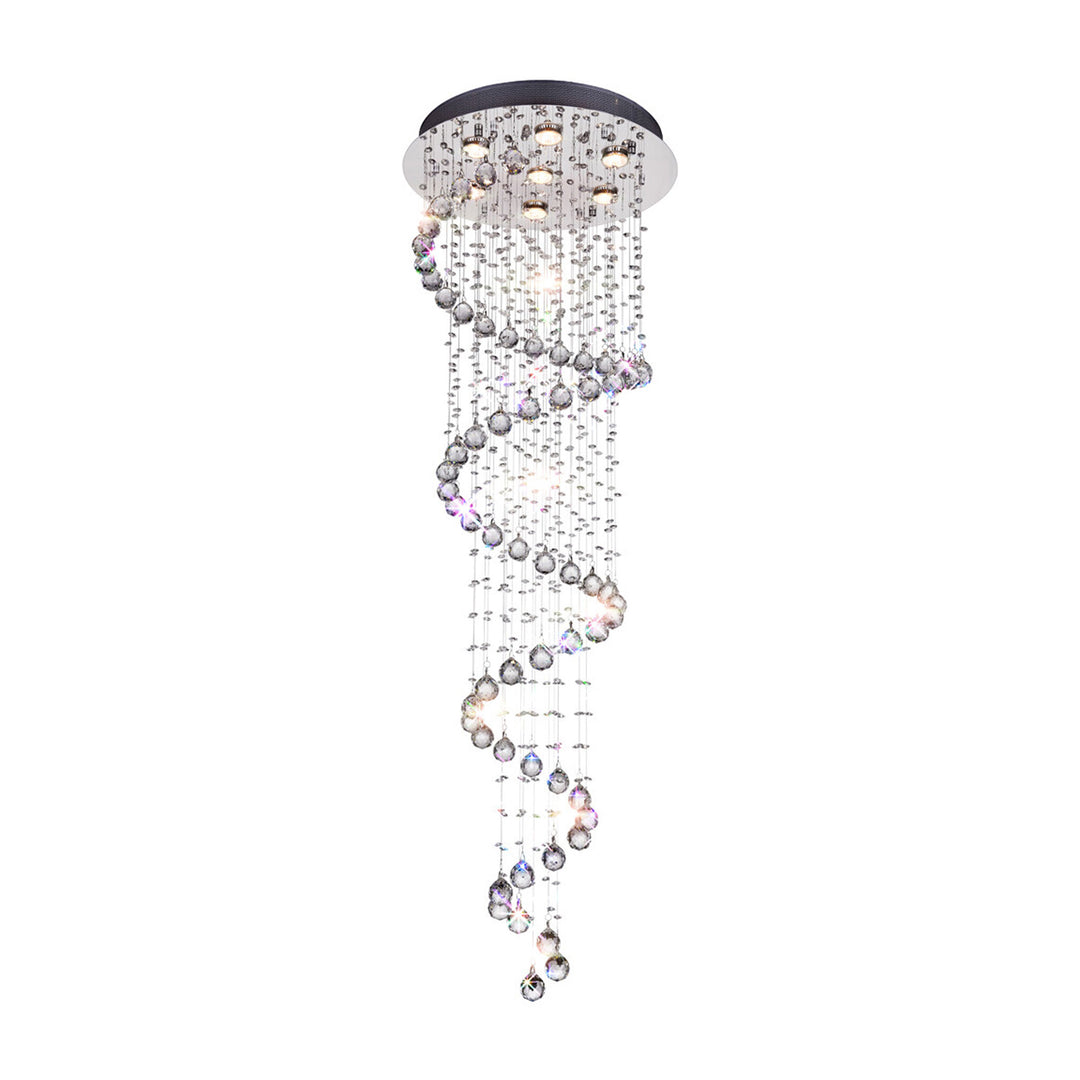 CWI Lighting Spiral 6-Light Flush Mount