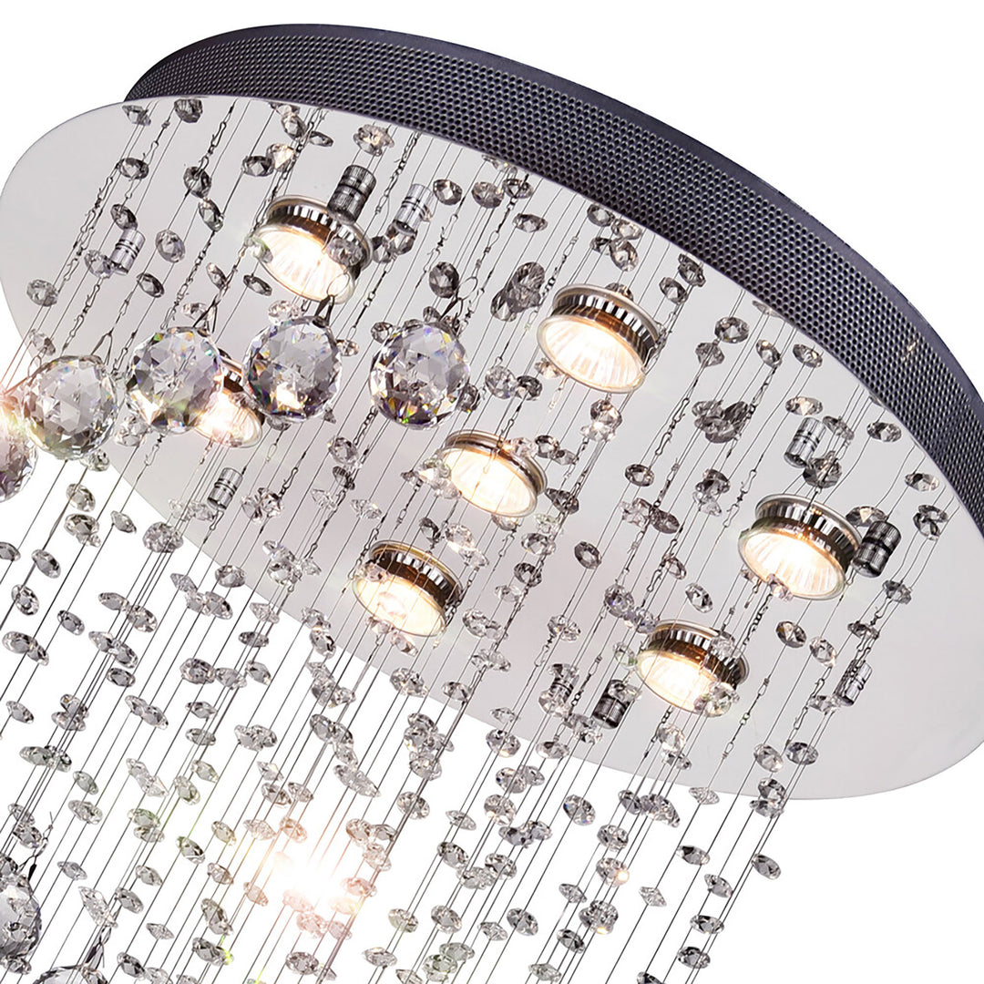 CWI Lighting Spiral 6-Light Flush Mount