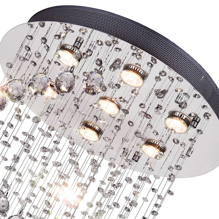 CWI Lighting Spiral 6-Light Flush Mount