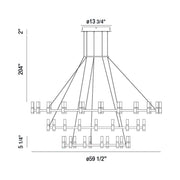 Eurofase Albany Round Chandelier