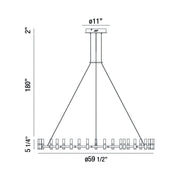 Eurofase Albany Round Chandelier