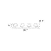 Eurofase Balewood Vanity Light