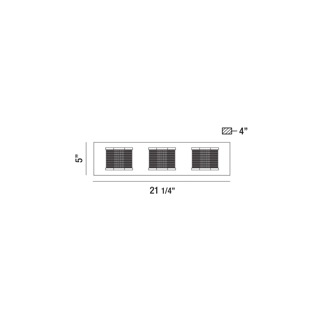 Eurofase Belgroue Vanity Light