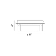 Eurofase Bria Ceiling Mount Light