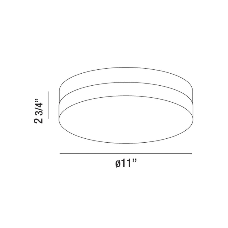 Eurofase Koss Ceiling Mount Light
