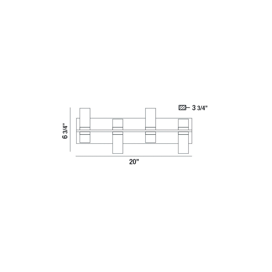 Eurofase Netto Vanity Light