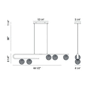 Eurofase Phillimore Linear Chandelier