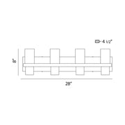 Eurofase Pillar Vanity Light