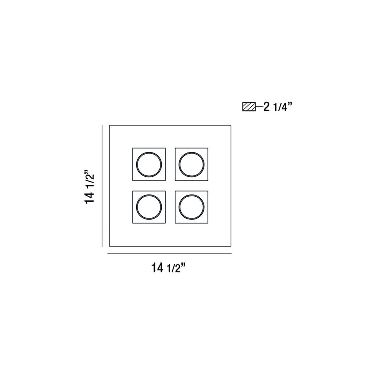 Eurofase Venue Ceiling Mount Light