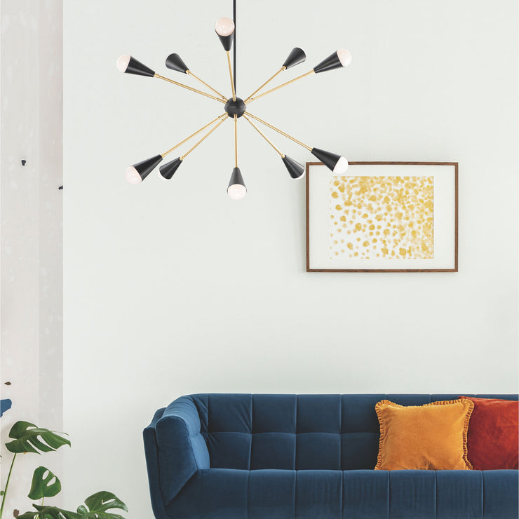Maxim Lovell 10-Light Pendant