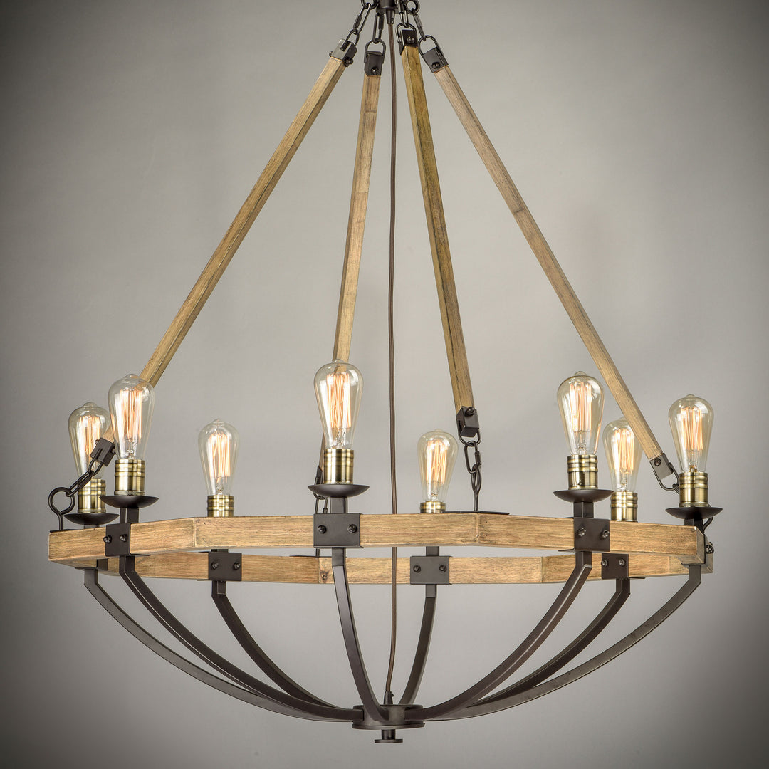 Maxim Lodge 8-Light Chandelier