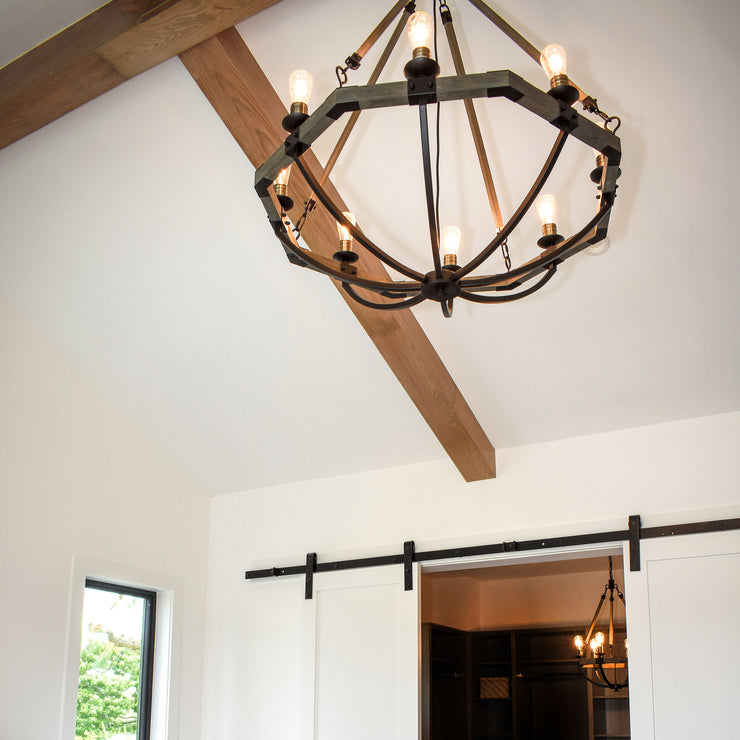 Maxim Lodge 8-Light Chandelier