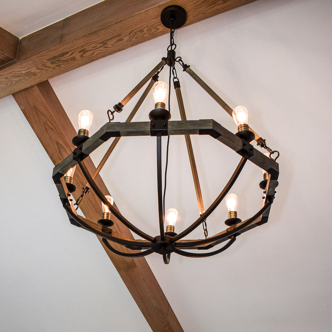 Maxim Lodge 8-Light Chandelier