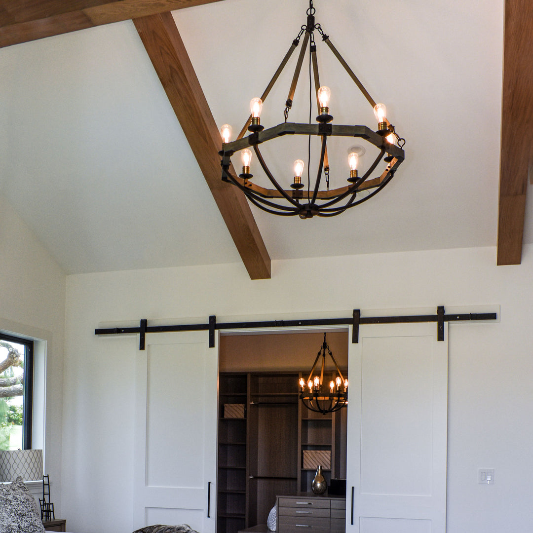 Maxim Lodge 8-Light Chandelier