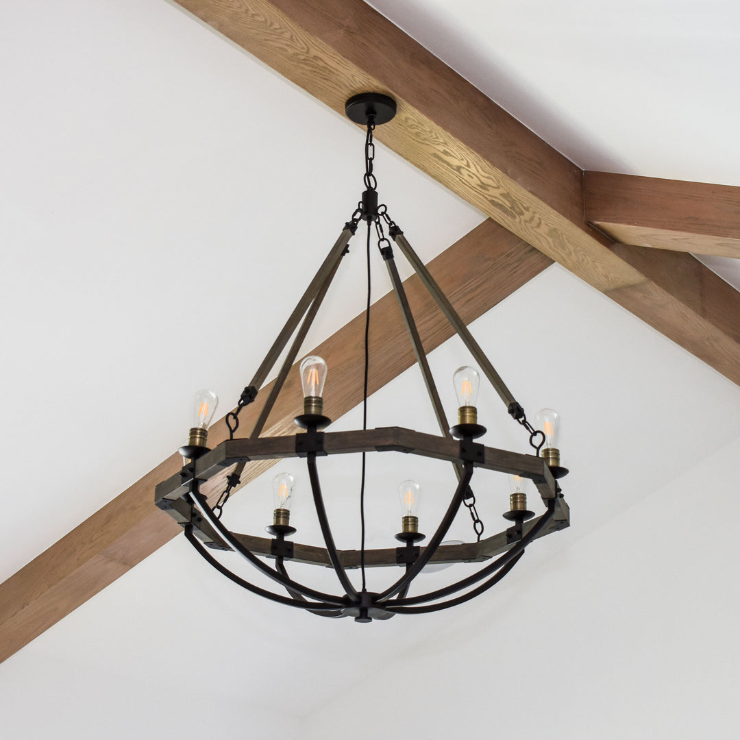 Maxim Lodge 8-Light Chandelier