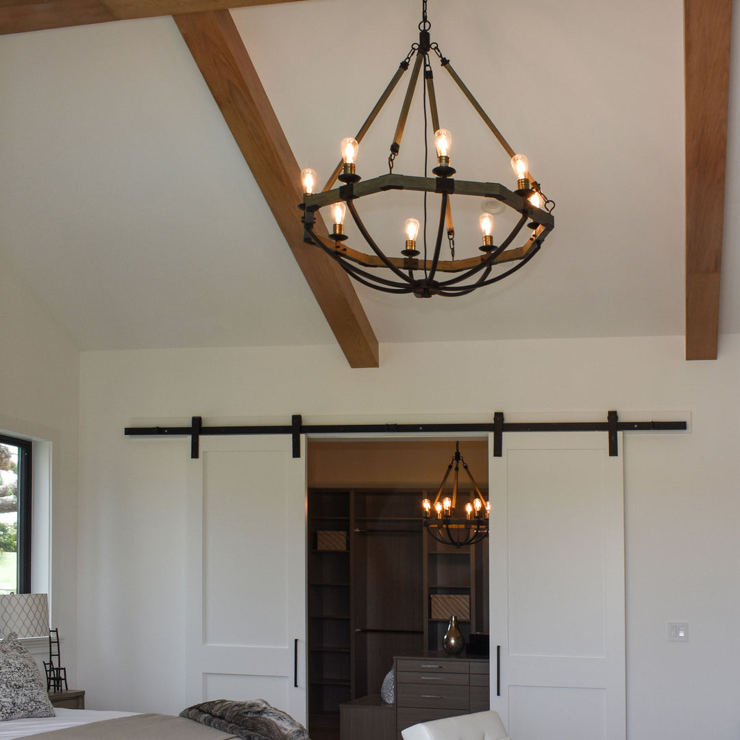 Maxim Lodge 8-Light Chandelier