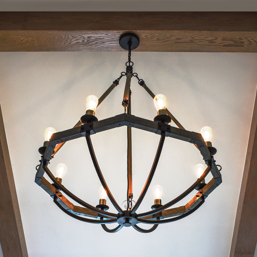Maxim Lodge 8-Light Chandelier